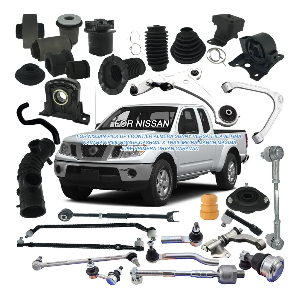 auto body parts car steering cooling engine suspension system for nissan pick up frontier rogue qashqai x-trail micra march
