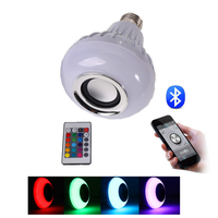 Haut-parleur sans fil avec télécommande musicale JK103, ampoule LED disco