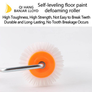 แปรงลูกกลิ้งแบบสกรูยึดแน่นสไตล์ EU คุณภาพสูง สำหรับขจัดฟองอากาศในพลาสติก - Product Image 5