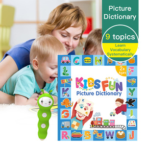 Từ điển hình ảnh của trẻ em với bút đọc để xây dựng vốn từ vựng tiếng Anh và phát triển ngôn ngữ - Product Image 3