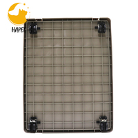 Cage à air pliable portable de voyage pour chat, accessoire en plastique, cage à air, convient aux animaux domestiques