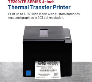 Máy in nhãn <span class=keywords><strong>TSC</strong></span> TE200 Te244 Te300 Máy in mã vạch tự dính in chuyển nhiệt 110mm - Product Image 2