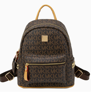 Nuovo Zaino a Tracolla Trendy 2026 <span class=keywords><strong>per</strong></span> Donne, Stile Vintage Europeo, Impermeabile con Chiusura a Cerniera, Borsa da Viaggio e Scuola con Stampa Lettering - Product Image 3