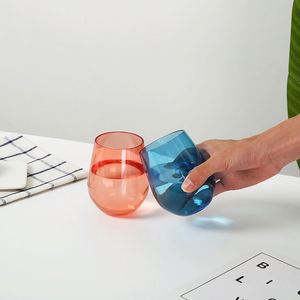 Copas de Vino sin Tallo de Plástico de Lujo para Exteriores, Irrompibles, con Logotipo Personalizado, para Agua, Jugo y Vino Tinto - Product Image 3