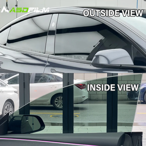 Pellicola per Finestrini Auto ASDFilm di Alta Qualità VLT50% con Tecnologia Magnetron TiN per Veicoli Universali, 99% Nitruro di Titanio Metallico - Product Image 4