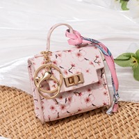 Sac Mini en Cuir PU Tendance, Écologique, Porte-Monnaie, Porte-Clés, Haute Qualité, Design Simple et Luxueux