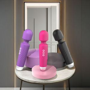 Venda quente Poderoso Feminino G-Spot Vibrador Wand <span class=keywords><strong>Massager</strong></span> 20 Modos 8 Velocidades Estimulador Clitóris USB Power <span class=keywords><strong>Sex</strong></span> Toy para Adultos - Product Image 5