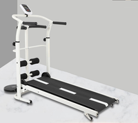 Caminadora Mecánica Manual para Interiores, Ajustable, Silenciosa, de Acero, Plegable y Multifuncional para Ejercicio en Casa, en Oferta