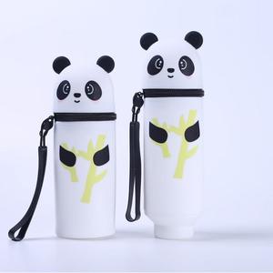 Porte-stylo en silicone en forme d'ours de dessin animé original, personnalisable, cadeau de papeterie pour étudiants, pour le bureau et l'école - Product Image 4