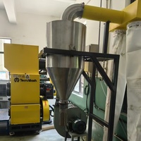 Máquina de Reciclaje de Residuos Industriales de Alta Resistencia para Materiales Duros y de Difícil Purificación con Trituradora de Plástico y Desfibradora de Telas