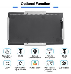 오픈 프레임 27 인치 높은 밝기 1000 Nits 키오스크 와이파이 안드로이드 터치 스크린 <span class=keywords><strong>LCD</strong></span> 모니터 - Product Image 3