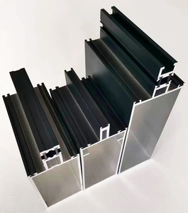 Mur-rideau en verre <span class=keywords><strong>Prix</strong></span> par mètre carré double profilé de mur-rideau en aluminium Système de fenêtre de <span class=keywords><strong>bâtiment</strong></span> de mur-rideau en aluminium - Product Image 2