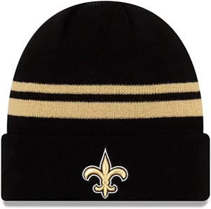 New Orleans Saints 32 équipes personnalisé Ski tricoté hiver temps froid chapeau lettre Sport tricot classique rayé Beanie - Product Image 1