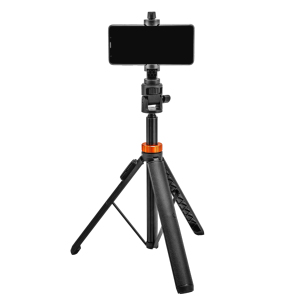 Kingjoy Perche à <span class=keywords><strong>selfie</strong></span> 70 pouces compatible <span class=keywords><strong>iPhone</strong></span>/Android avec télécommande, trépied extensible, support de téléphone solide pour le voyage - Product Image 1