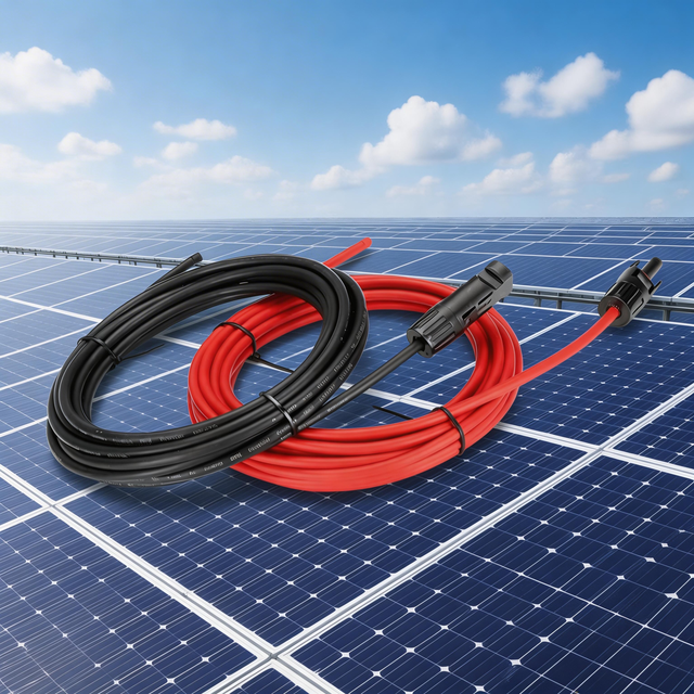 Customized Length Solar Extension Cable With MC Connector PV Cable for Solar Panel Connection Outdoor Use