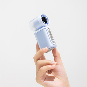 <b>Pocket</b> Mini Strong Wind Usb Rechargeable Battery Handheld Cooling <b>Fan</b> for Summer Outdoor Car Household Use - Product Image 3