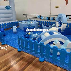 Boy Ocean Blue Mobile Commercial SoftPlay Set Équipement de terrain de jeu intérieur pour enfants pour la <span class=keywords><strong>location</strong></span> de fêtes - Product Image 4