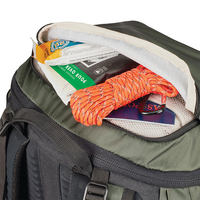 Sac à dos de voyage 45L en gros, imperméable, résistant à l'usure, pour trekking, voyage et camping, avec plaque en aluminium