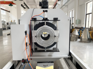 Dây chuyền sản xuất ống nhựa 6 inch máy đùn trục vít đôi Máy Làm ống nhựa PVC 50-160mm - Product Image 3