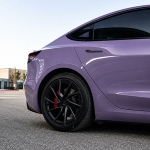 Vinilo para Automóviles PET Color Lavanda Morado Brillante con Tecnología Air Release y Autoregeneración, Rollo de Vinilo para Envolver Todo el Vehículo, Película que Cambia de Color - Product Image 5