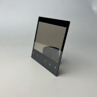 Panel de control de pantalla táctil con impresión de serigrafía de vidrio templado personalizado para baño al aire libre escalera pasillo Industrial