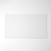 Porte-cartes de visite en PVC 24x14 avec protection RFID, impression personnalisable, chargement par le haut