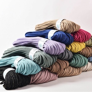 <span class=keywords><strong>Corda</strong></span> in cotone intrecciato a zig-zag da 6 mm all'ingrosso, <span class=keywords><strong>corda</strong></span> in cotone a zig-zag dorata e glitterata con anima per cucito di cesti e borse - Product Image 3
