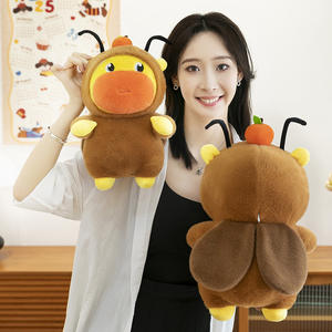 Transformation créative <span class=keywords><strong>en</strong></span> capybara lulu cafard <span class=keywords><strong>en</strong></span> peluche <span class=keywords><strong>dessin</strong></span> <span class=keywords><strong>animé</strong></span> mignon drôle poupée pour filles cadeau d'anniversaire poupée capybara - Product Image 5