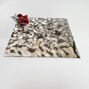 Paneles Decorativos de Pared con Diseño de Ondas de Agua en Acero Inoxidable 304 M03, Placas para Techo, Tipo Curvado, Corte y Soldadura Personalizados, Grosor a Medida - Product Image 3
