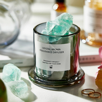 Véritable parfum, vente en gros, cristal naturel, diffuseur d'huile essentielle, pierre aromatique d'aromathérapie pour la chambre et la maison