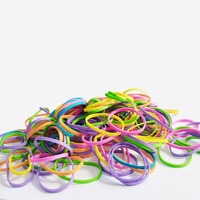 Balles en caoutchouc TPR couleur arc-en-ciel, haute résistance, très vendues, qualité supérieure, élastiques, pour l'artisanat et l'usine