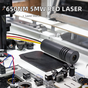 Módulo Láser Rojo de 635nm y 30mW, Diodo Láser Industrial para Marcado de Líneas, Repuesto para Máquinas de Corte - Product Image 2