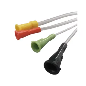 PVC suction catheter 5-20Fr color-coding with multi size