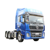 Truk Traktor SHACMAN Bekas Kondisi Bagus, 420 Heavy Duty >50T Kapasitas Muatan, 6x4 Roda Penggerak, 450hp Tenaga Kuda, Euro 4, 8-Speed, Setir Kiri