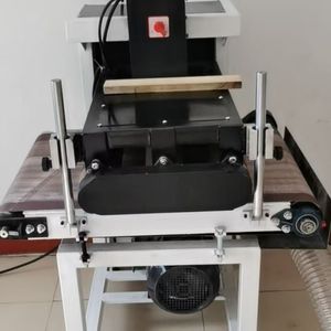 Machine de ponçage et de polissage économique pour le travail du bois, à table, à brosse plate, à bande et à tambour - Product Image 2