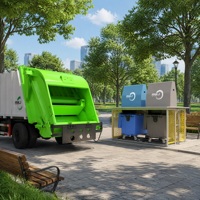 Système de levage de conteneurs de tri des déchets enterrés de qualité supérieure, sur mesure, facile à installer, pour usage commercial, par RNKJ