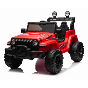 High and Low Speed Kids Ride on Car 2.4G Remote Control Electric Toy Vehicles Open Doors with Battery Indictor