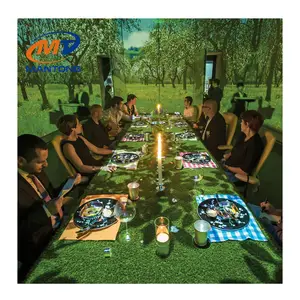 Decorative Projection Mapping Projection Entertainment In Restaurants Immersive Dining Projection
