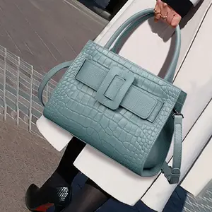 2ndr Branded Luxo Popular Marcas Italianas Outlet Genuine Crocodile Leather Bags Para As Mulheres