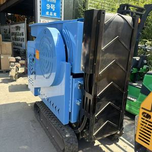 Concasseur à mâchoires mobile sur chenilles, broyeur à marteaux, concasseur de pierres avec moteur AC pour l'exploitation minière et la construction, capacité max. 5t/h - Product Image 3