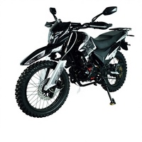 Moto tout-terrain puissante de 200 cm³ fabriquée en Chine pour les athlètes d'élite, avec des autocollants personnalisables et un moteur haute performance