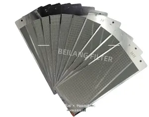 Customized manufactures custom Dry granulator screen filter Pressed filter panel