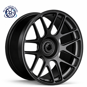 Nouvelle jante en aluminium forgé <span class=keywords><strong>de</strong></span> 18 pouces, 20 mm ET, concave profond, noir mat, <span class=keywords><strong>centre</strong></span> <span class=keywords><strong>de</strong></span> <span class=keywords><strong>roue</strong></span> <span class=keywords><strong>de</strong></span> 100 mm, PCD <span class=keywords><strong>Mercedes</strong></span> Classe C, CLS, GT, GLE, GLK 350, E320 - Product Image 1
