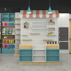 Estanterías de Diseño para Tiendas Completas, Estanterías de Exhibición para Supermercados, Librerías, Papelerías Culturales y Creativas - Product Image 4