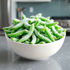 Frijoles Franceses Congelados IQF, Limpios, Recortados, Vegetales Verdes Crujientes para Cocinar, Servicio de Alimentos, Venta al por Menor y Suministro al por Mayor - Product Image 1