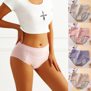 Women's Cross-Border <strong>Best</strong>-Selling <strong>Period</strong> Pants - <strong>Plus</strong> <strong>Size</strong> Cotton Antibacterial Pocket Briefs - Product Image 2