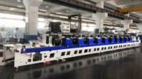 Machine d'impression flexographique UV de haute qualité à 2, 3, 4, 6 couleurs pour étiquettes et autocollants