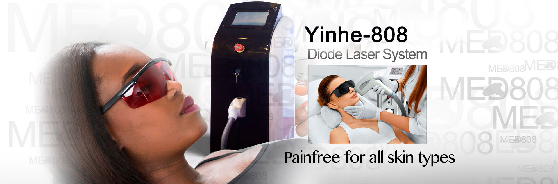 Professional laser machine hair removal depilation alexandrite 808 diode laser hair removal