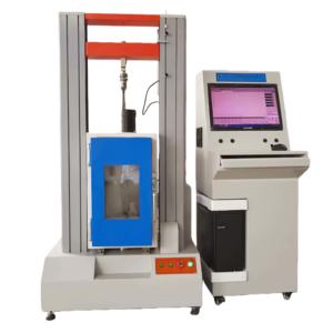 <span class=keywords><strong>Machine</strong></span> d'essai de traction contrôlée par ordinateur avec chambre environnementale pour les matériaux plastiques, caoutchouc et métalliques - Product Image 1