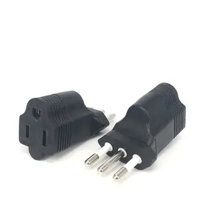 Leishen Brand Grounded UK to USA/EU European America Plug Adapter UK to Us/ EU USB Travel Adapter Converts All Type G Plugs - China UK to EU Plug, UK  to Us Plug